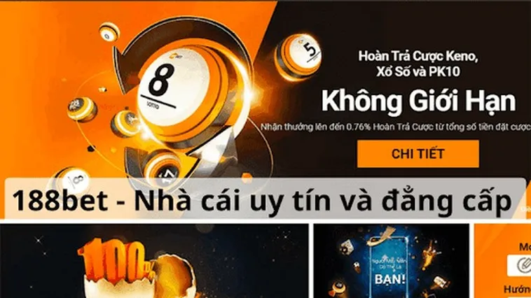 Đánh Giá Nhà Cái 188Bet Trải Nghiệm Cá Cược Thể Thao Và Casino Đẳng Cấp